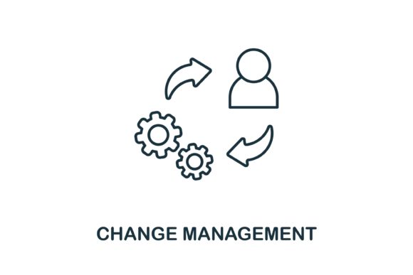 Change Management Icon Graphics and Icons