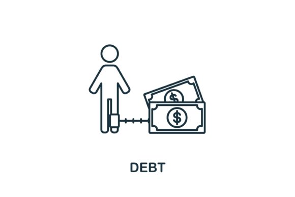 Debt Icon: Graphics and Icons for Local Branding