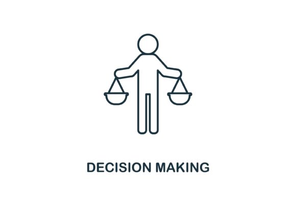 Decision Making Icon: Graphics and Icons for Branding