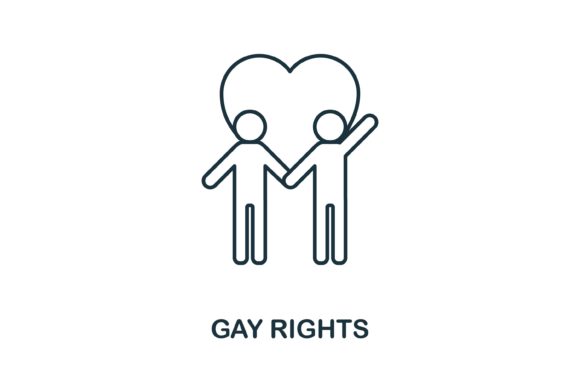 Gay Rights Icon Graphics and Icons