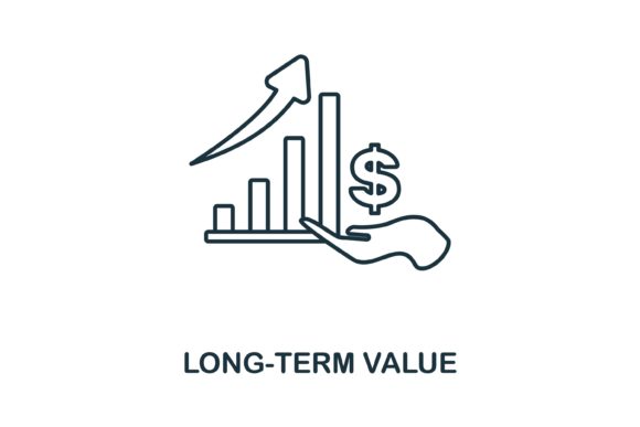 Long-Term Value Icon: Graphics and Icons for Branding