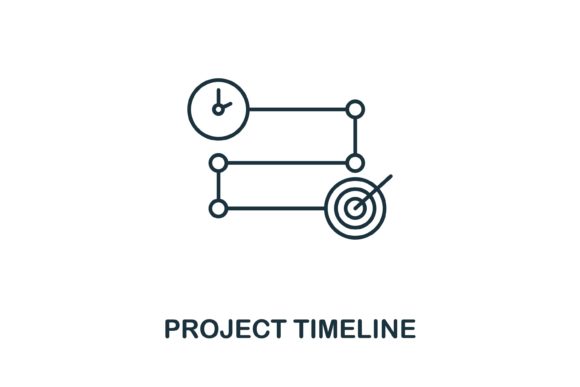 Project Timeline Icon: Graphics and Icons for Branding