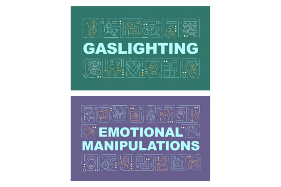 Psychological Manipulations Word Banners