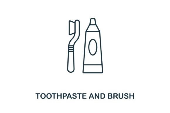 Toothpaste and Brush Icon Review