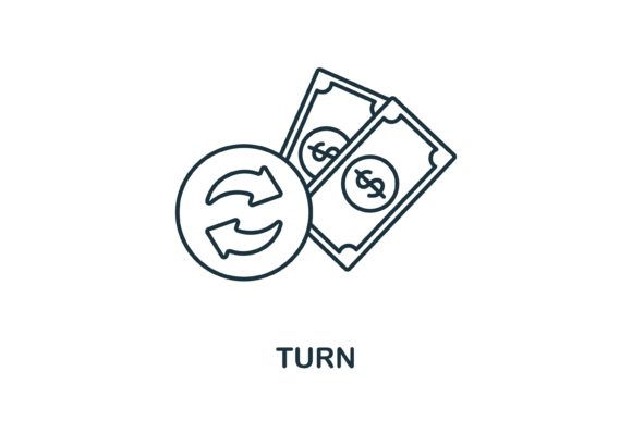 Turn Icon: Graphics and Icons for Modern Design