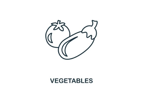 Vegetables Icon: Graphics and Icons for Creative Design