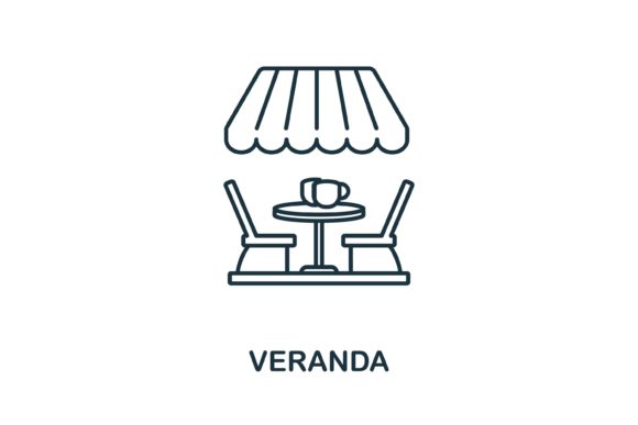 Veranda Icon: Graphics for Local Business Branding